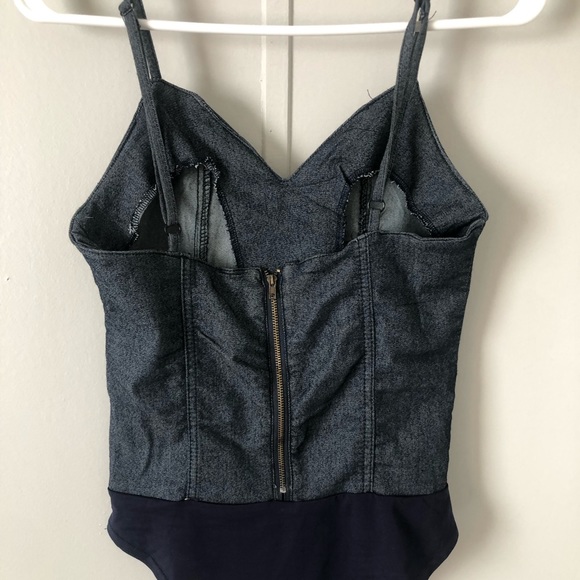 Dark Denim Body Suit - Picture 5 of 6